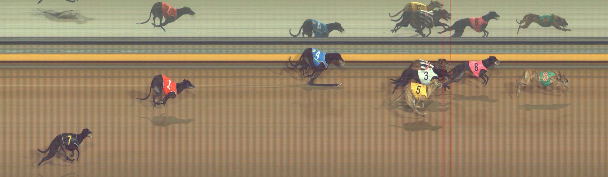 Photo finish for Bendigo Race 12