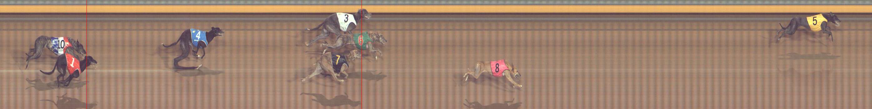 Photo finish for Bendigo Race 8