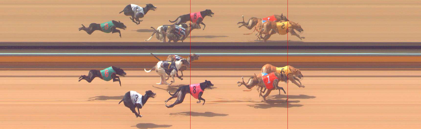 Photo finish for Bendigo Race 3