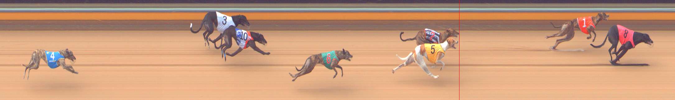 Photo finish for Bendigo Race 6