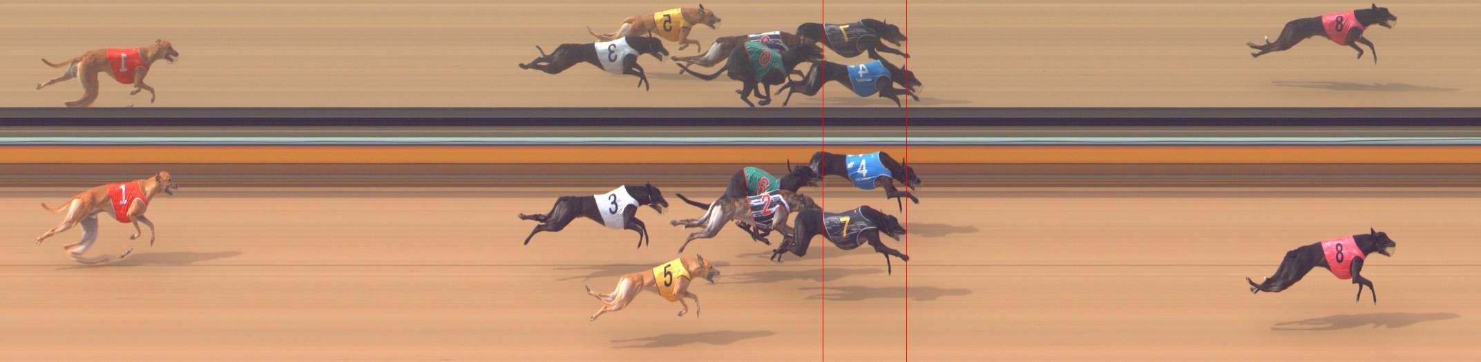 Photo finish for Bendigo Race 7