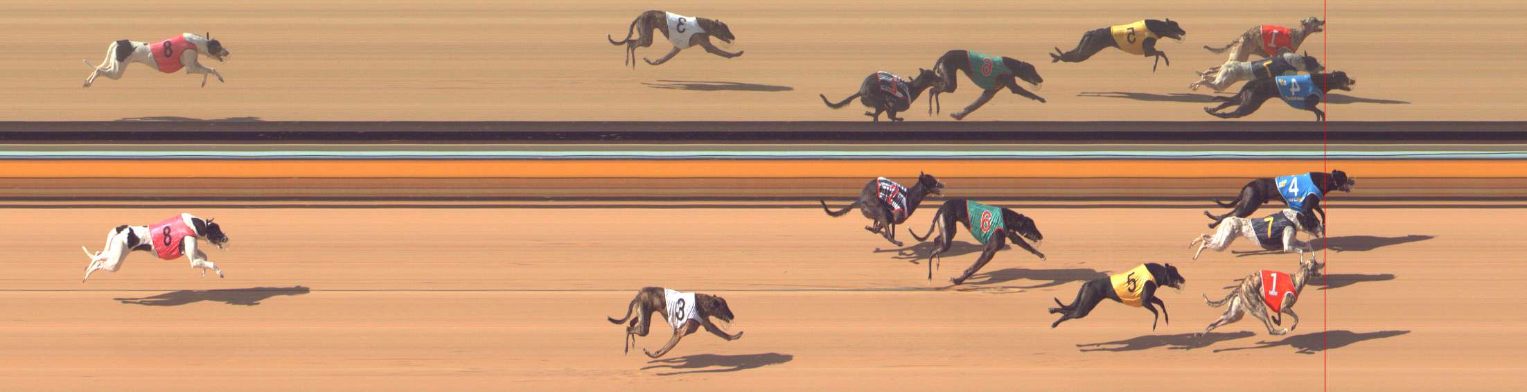 Photo finish for Bendigo Race 9