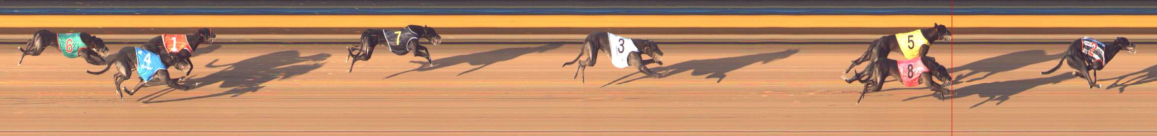 Photo finish for Bendigo Race 13