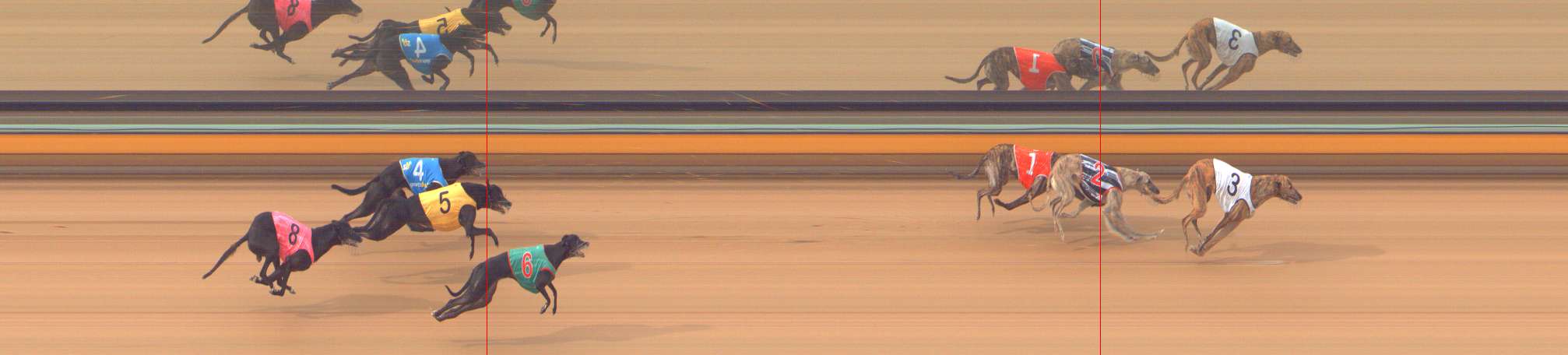 Photo finish for Bendigo Race 4