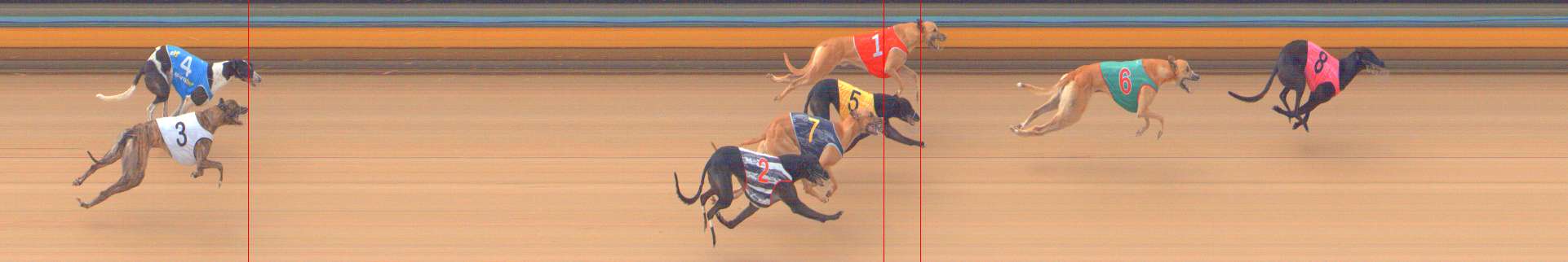 Photo finish for Bendigo Race 8