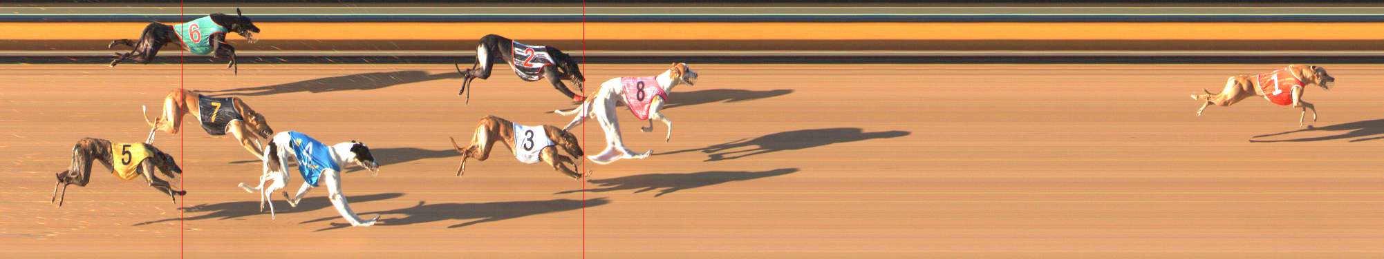 Photo finish for Bendigo Race 7