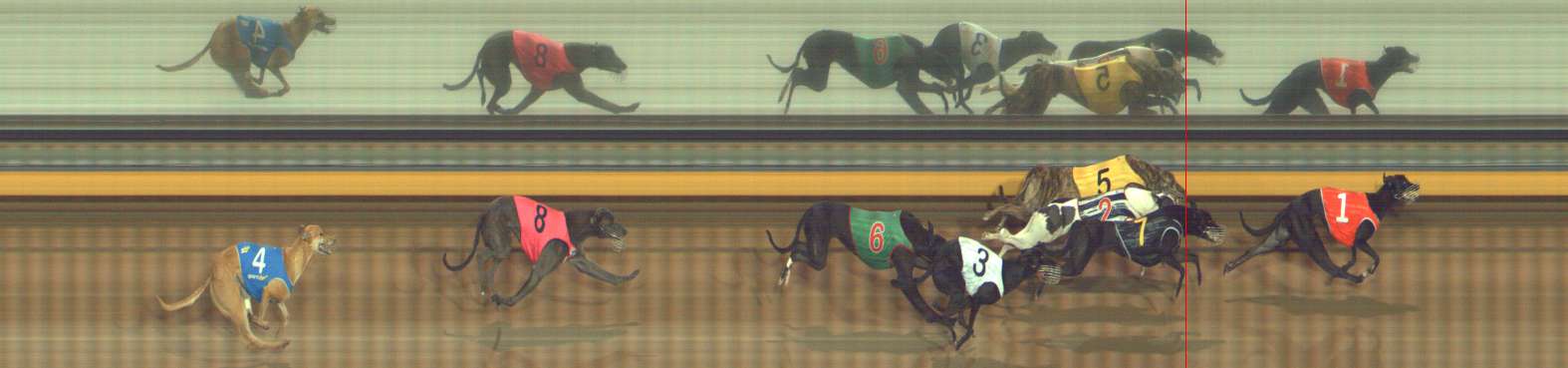 Photo finish for Bendigo Race 3