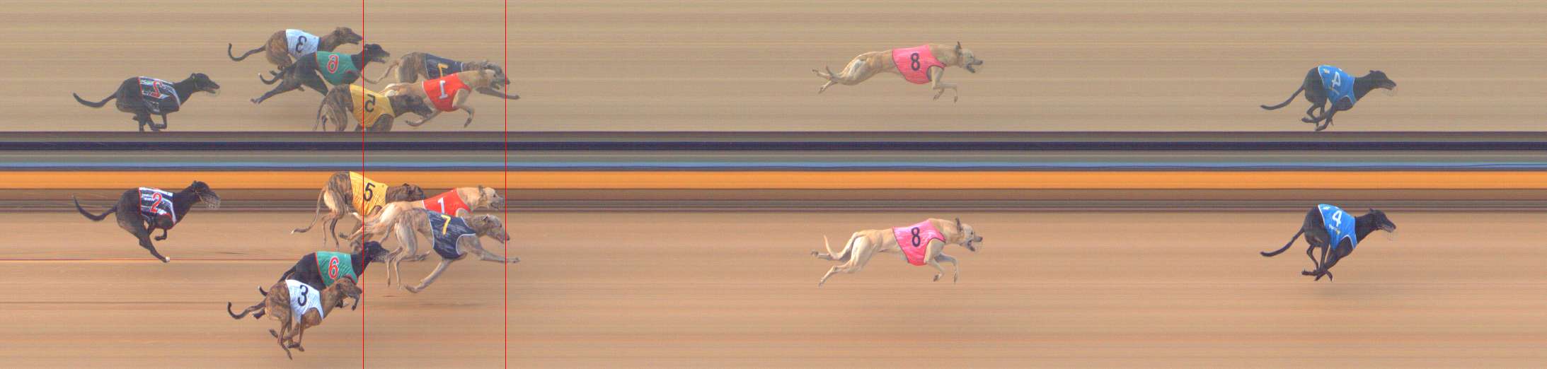 Photo finish for Bendigo Race 6