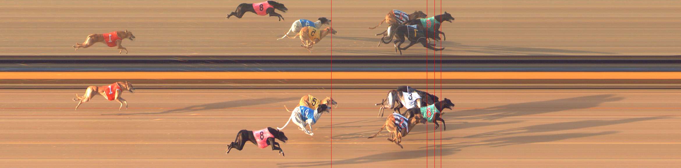 Photo finish for Bendigo Race 7