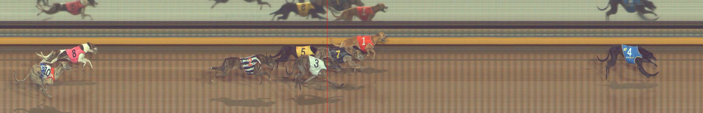 Photo finish for Bendigo Race 8