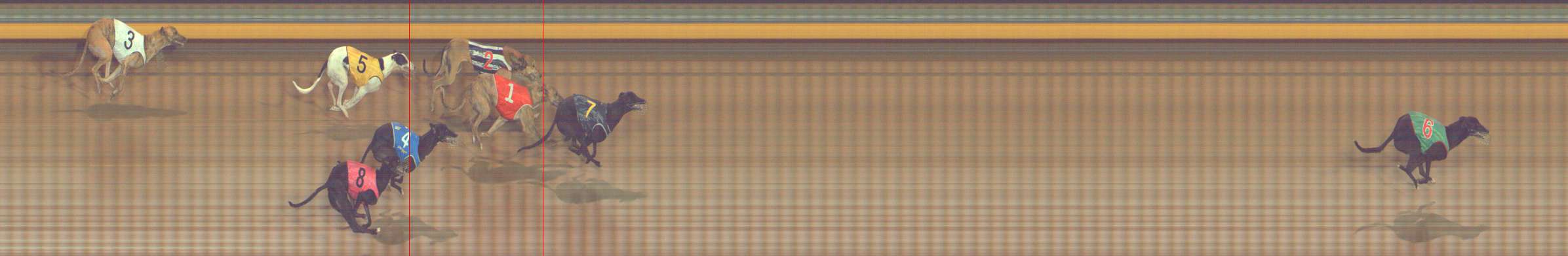 Photo finish for Bendigo Race 8