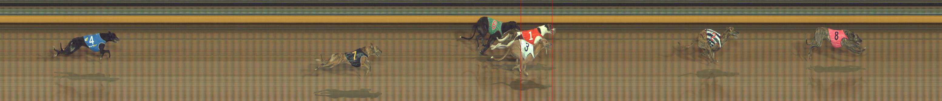 Photo finish for Bendigo Race 8