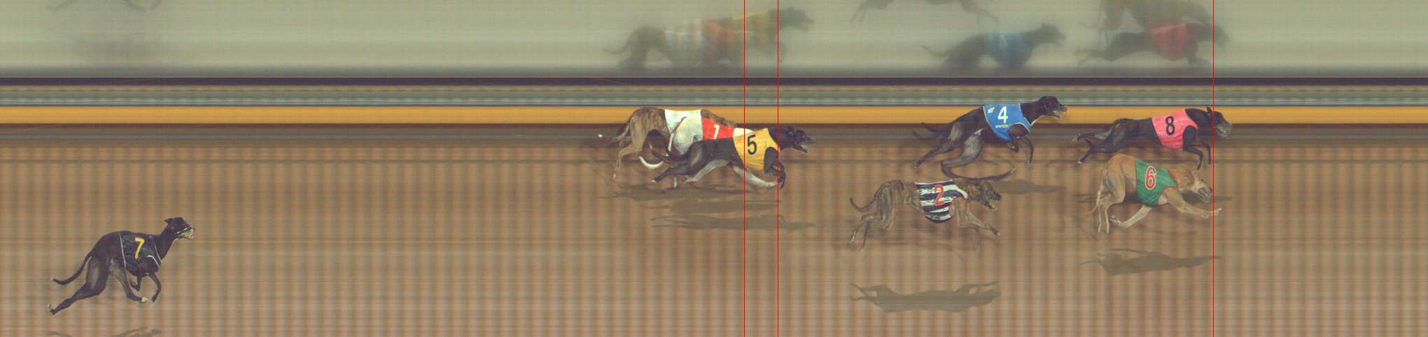 Photo finish for Bendigo Race 8