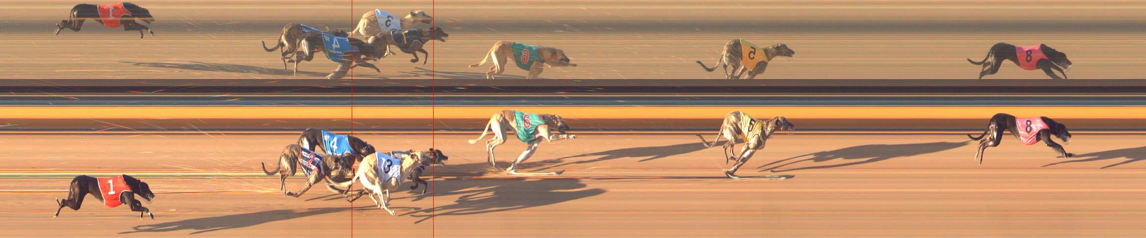 Photo finish for Bendigo Race 7