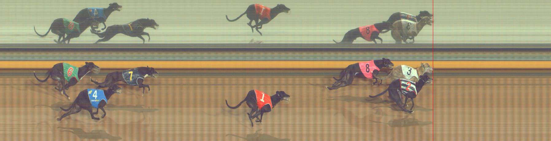 Photo finish for Bendigo Race 7