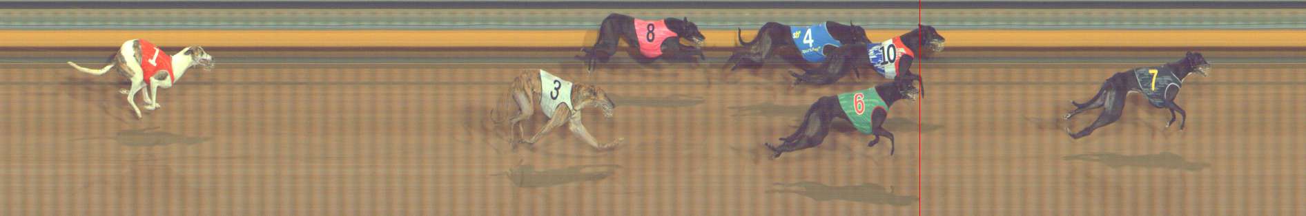 Photo finish for Bendigo Race 13