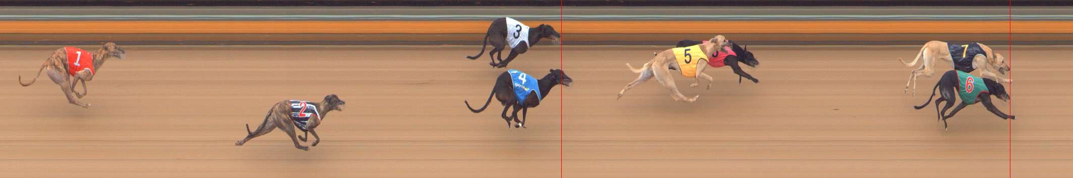 Photo finish for Bendigo Race 6