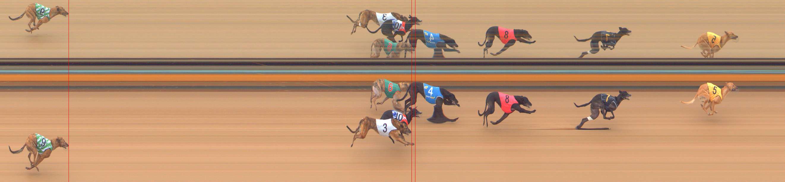 Photo finish for Bendigo Race 3