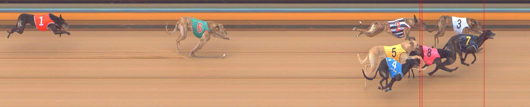Photo finish for Bendigo Race 6