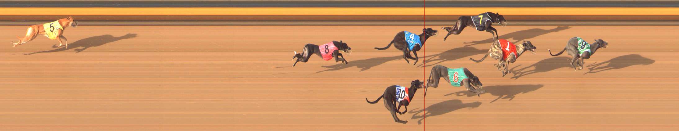 Photo finish for Bendigo Race 7