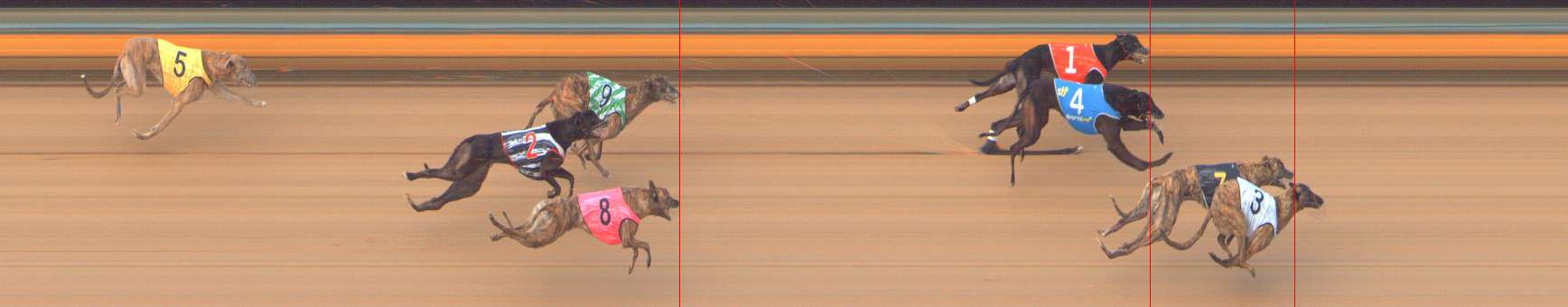 Photo finish for Bendigo Race 9