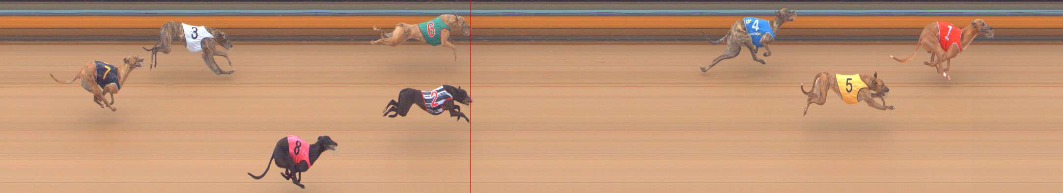Photo finish for Bendigo Race 6