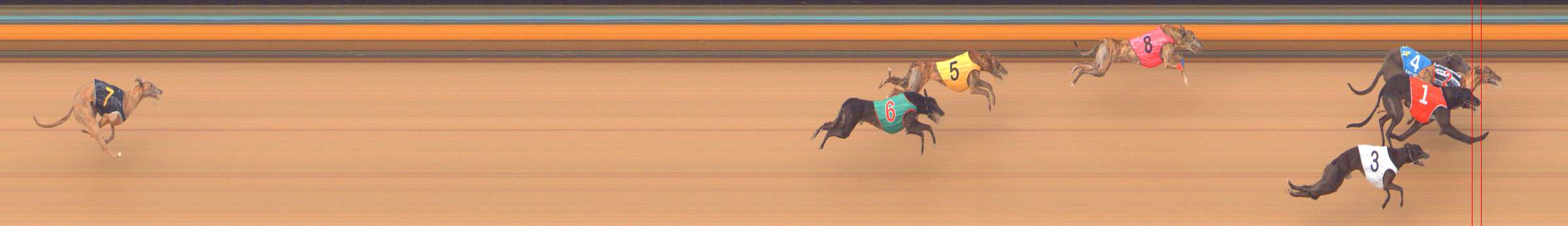Photo finish for Bendigo Race 9