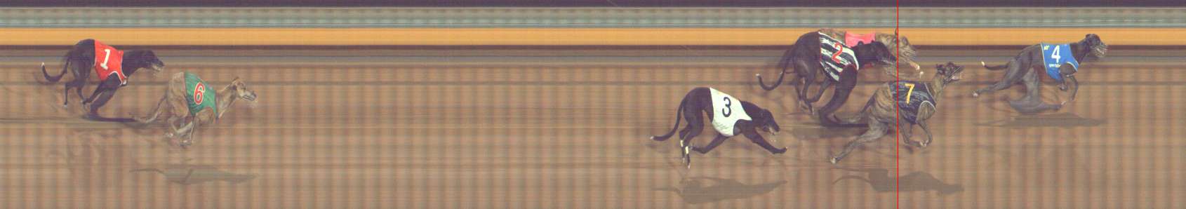 Photo finish for Bendigo Race 8