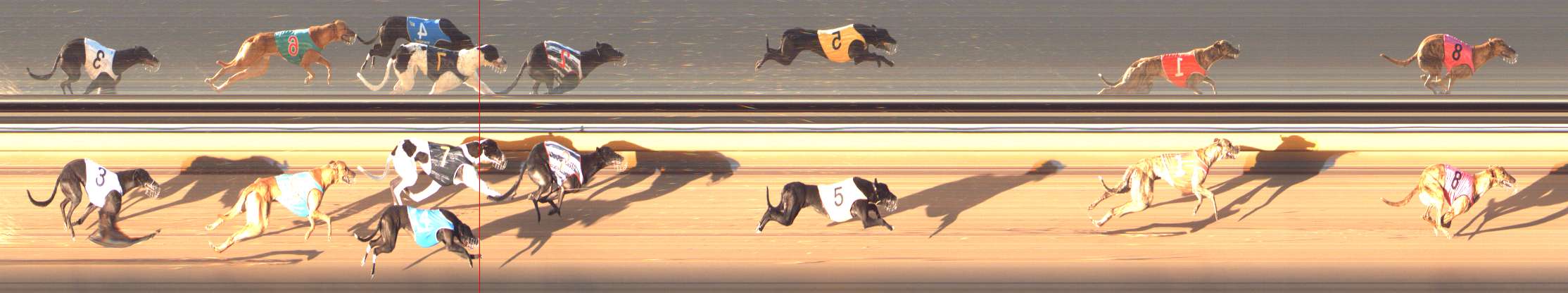Photo finish for Bendigo Race 12