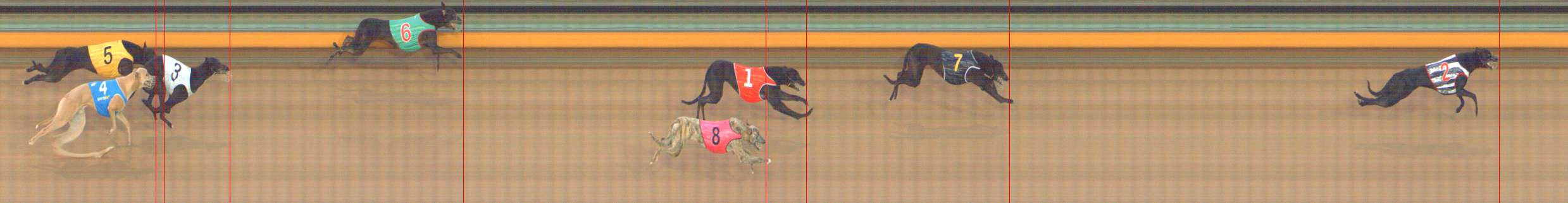 Race result finish photo