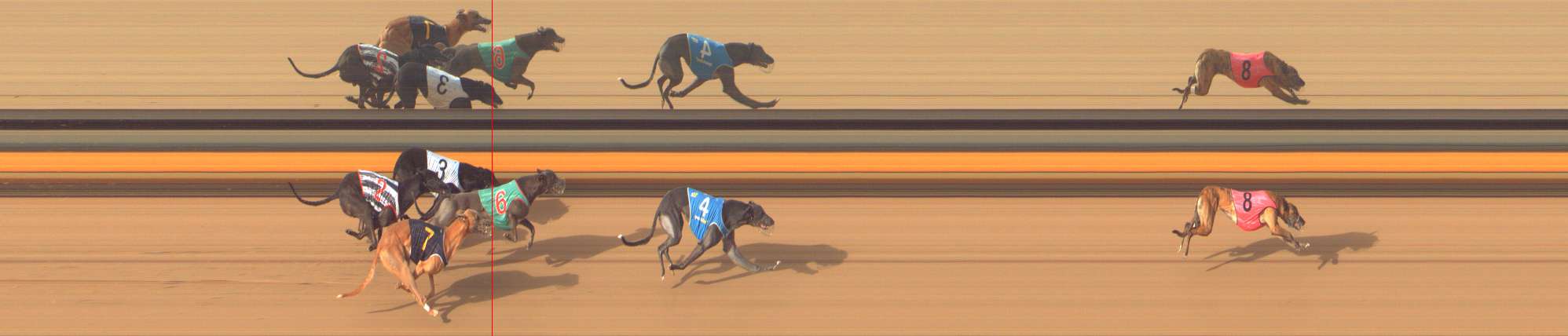 Photo finish for Bendigo Race 6
