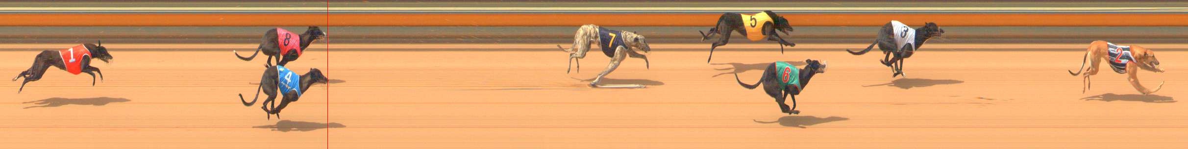 Race result finish photo