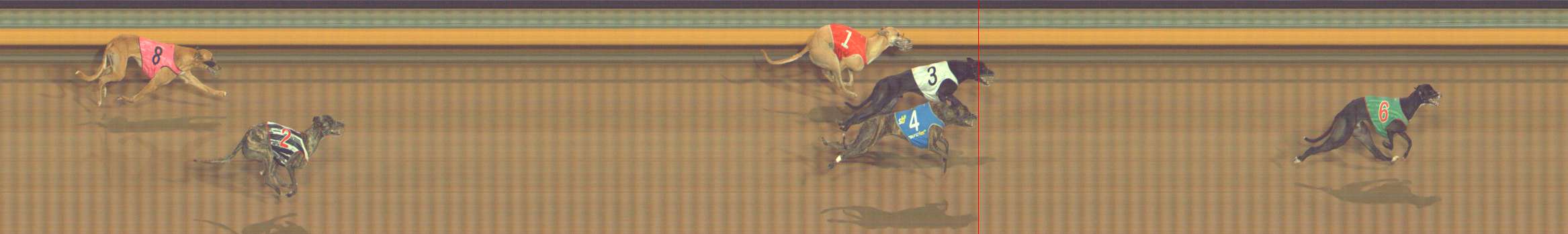 Photo finish for Bendigo Race 8