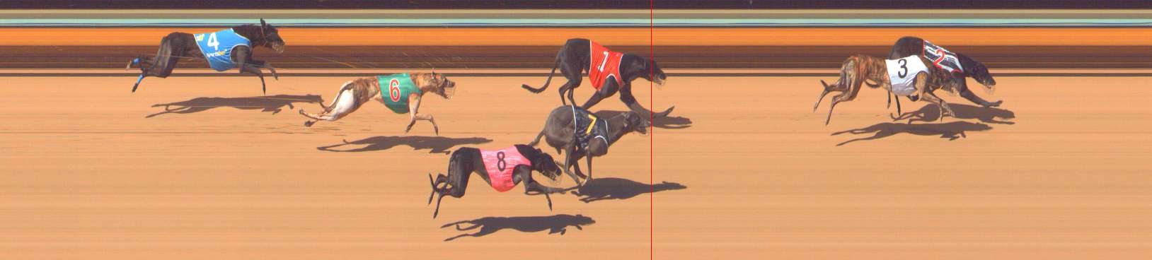 Photo finish for Bendigo Race 7