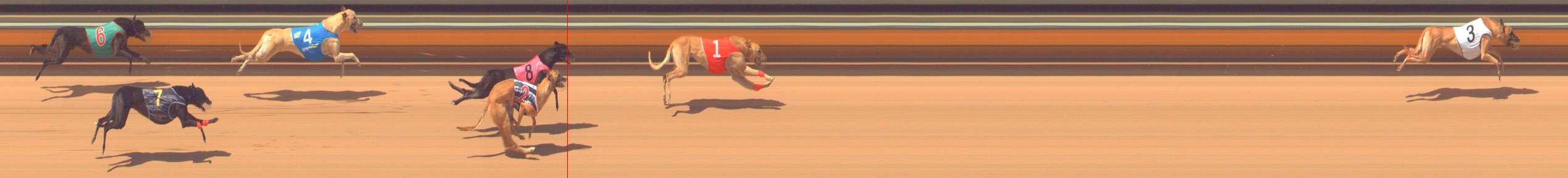 Race result finish photo