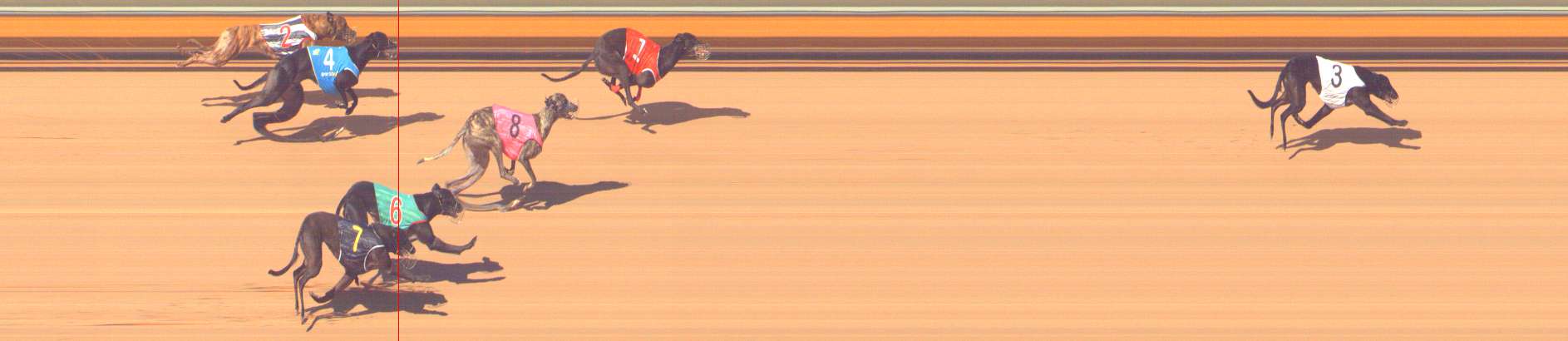 Photo finish for Bendigo Race 6