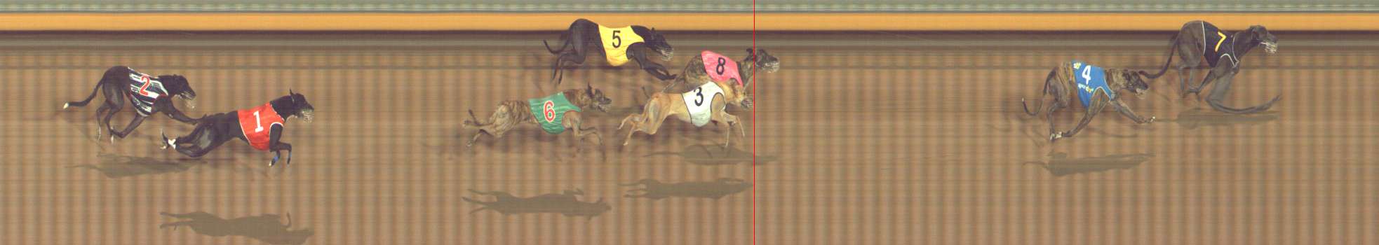 Photo finish for Bendigo Race 8