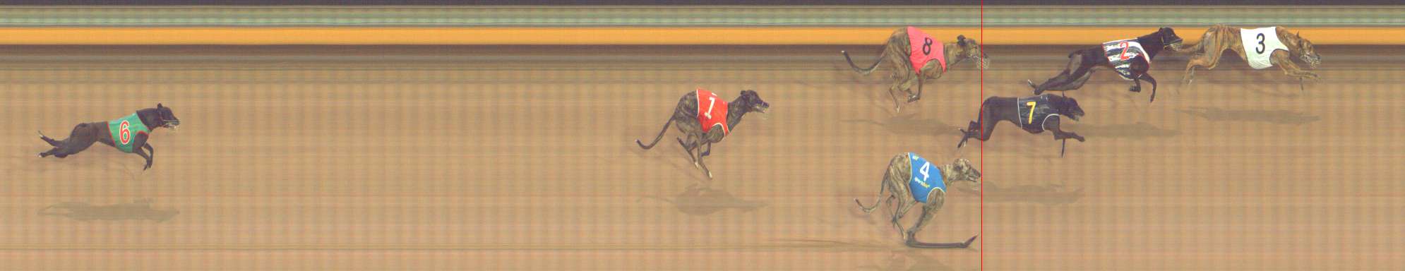 Photo finish for Bendigo Race 6