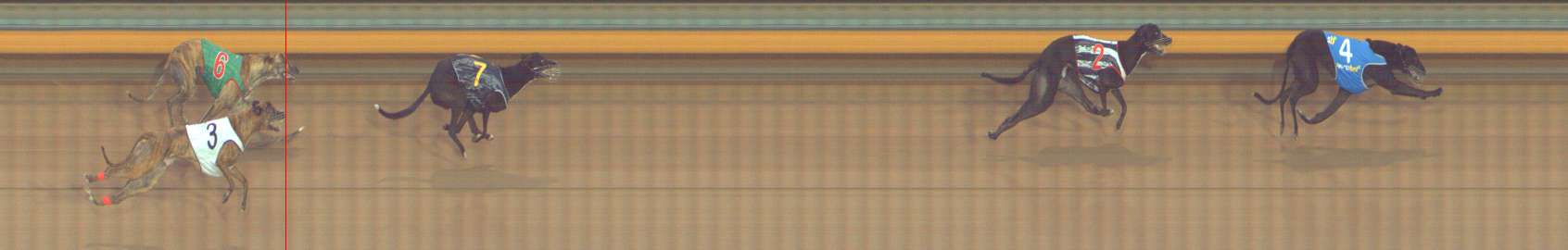 Photo finish for Bendigo Race 5