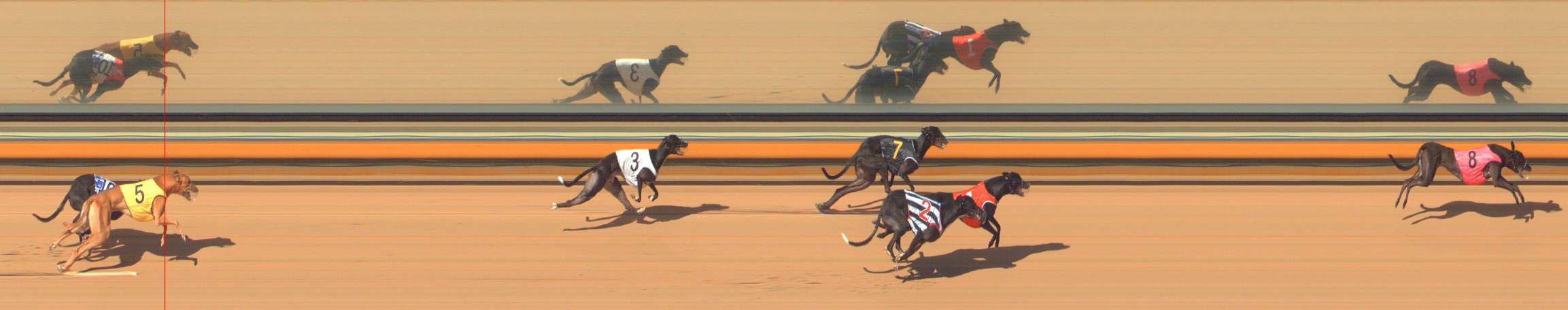Photo finish for Bendigo Race 5