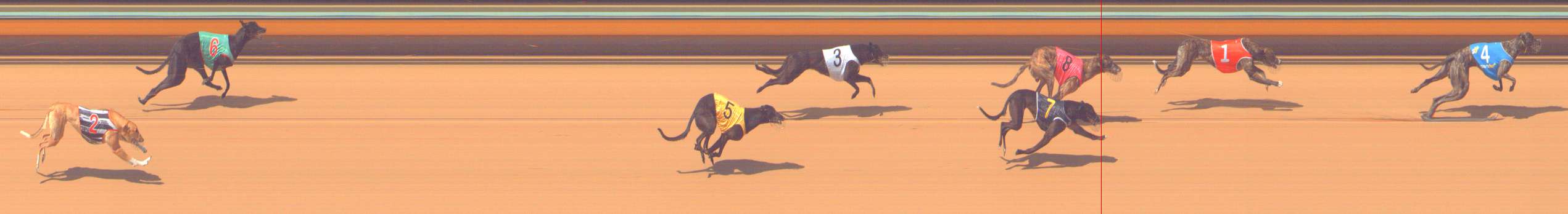 Photo finish for Bendigo Race 6