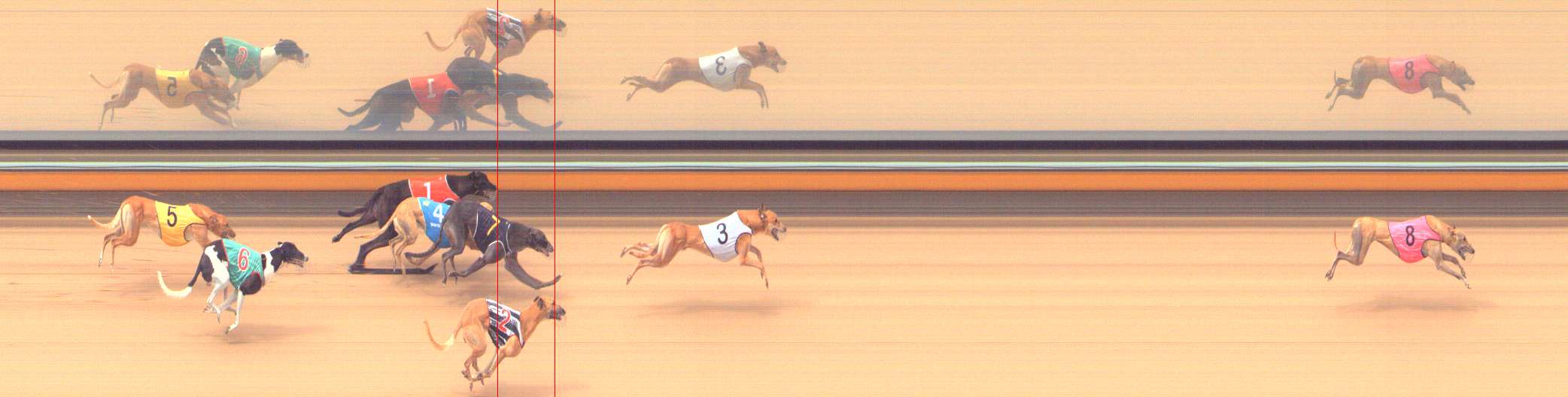 Race result finish photo