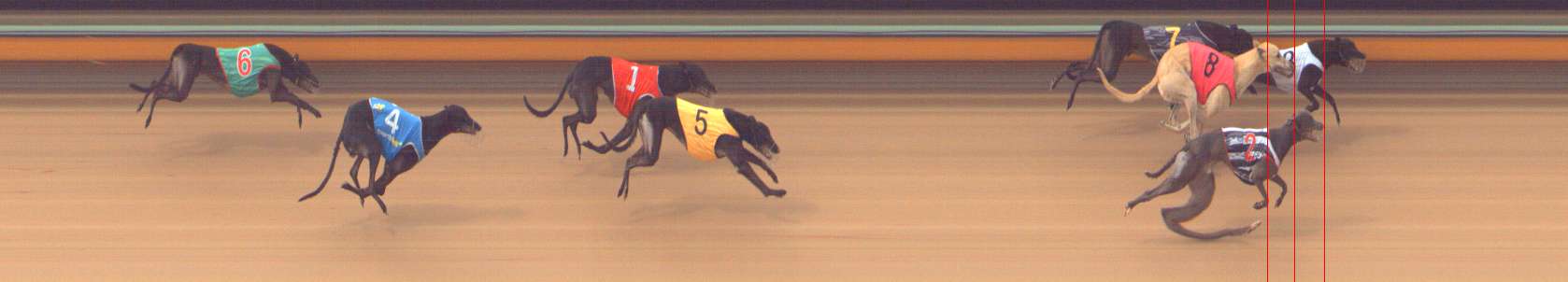 Race result finish photo