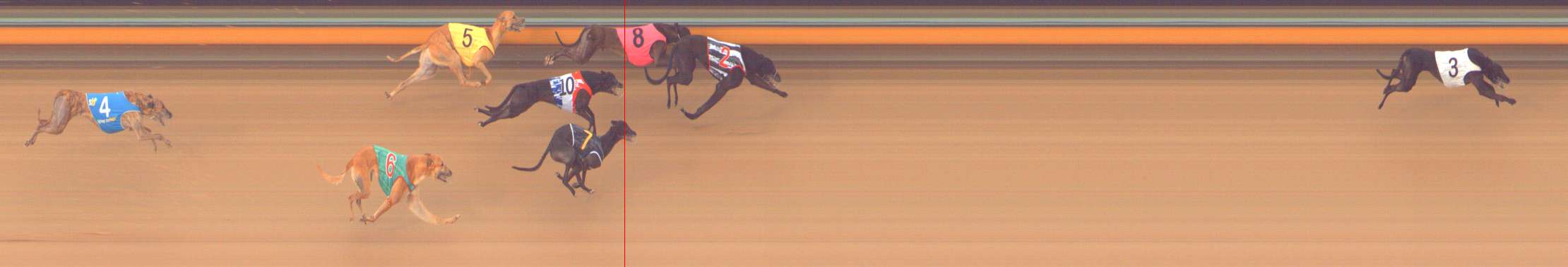 Race result finish photo