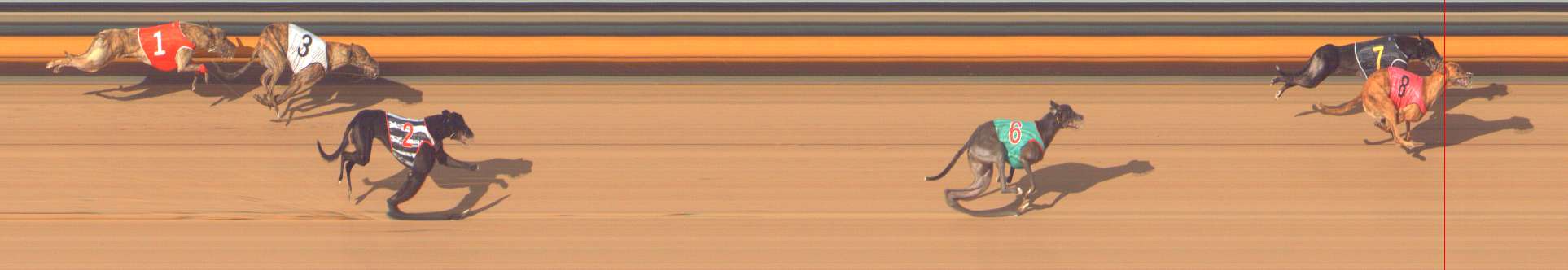 Photo finish for Bendigo Race 13