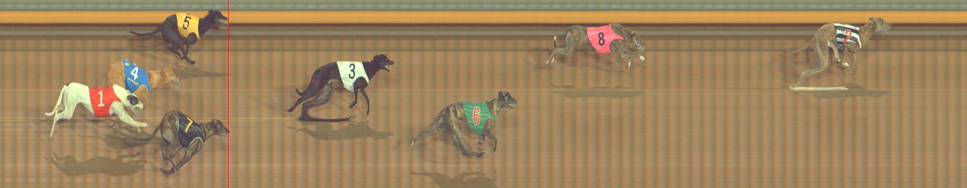 Race result finish photo