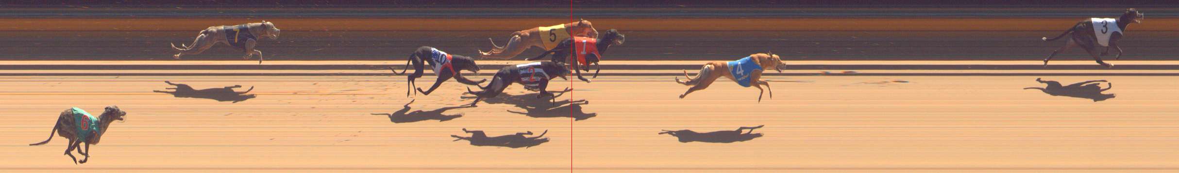 Photo finish for Bendigo Race 7