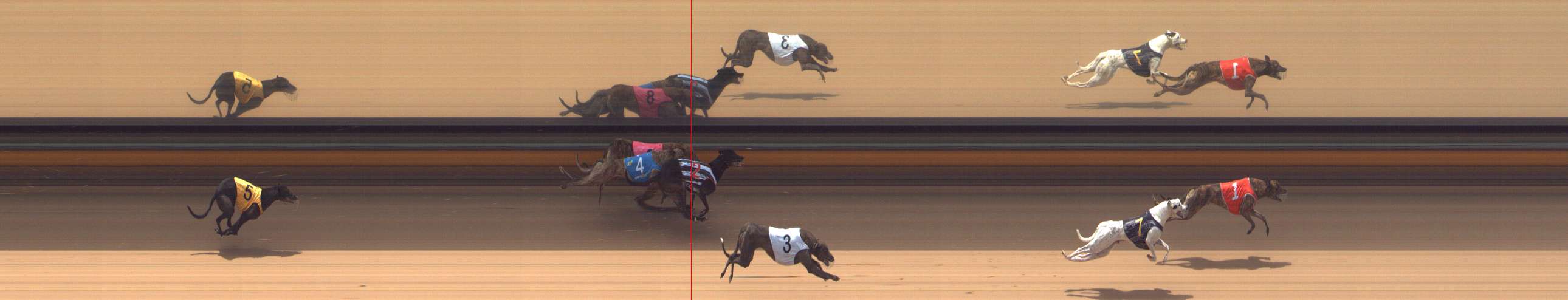 Race result finish photo