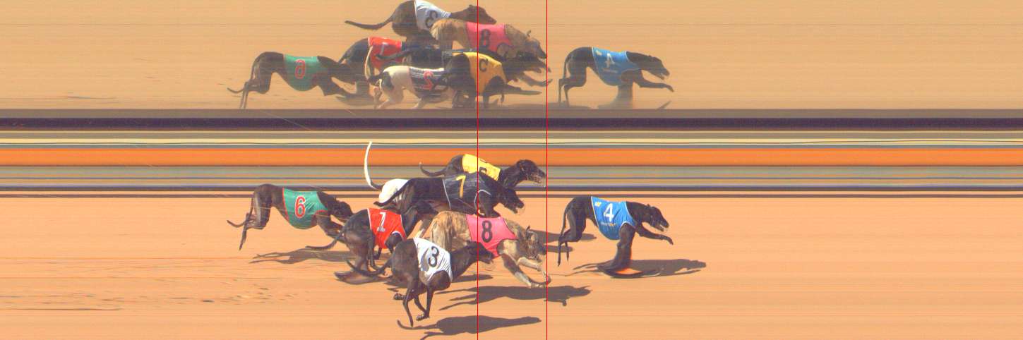 Photo finish for Bendigo Race 8