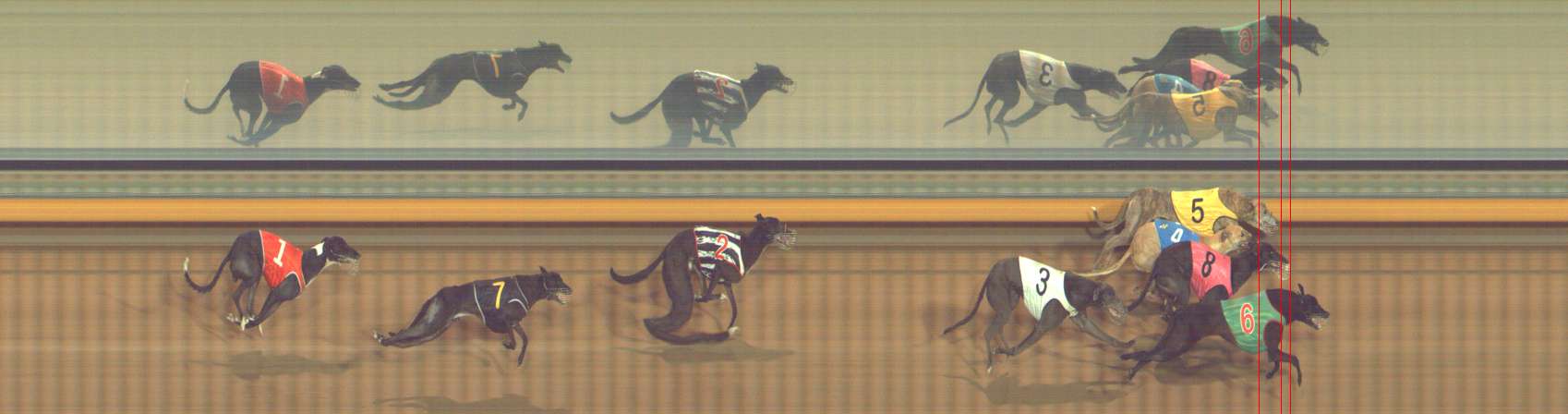 Photo finish for Bendigo Race 11